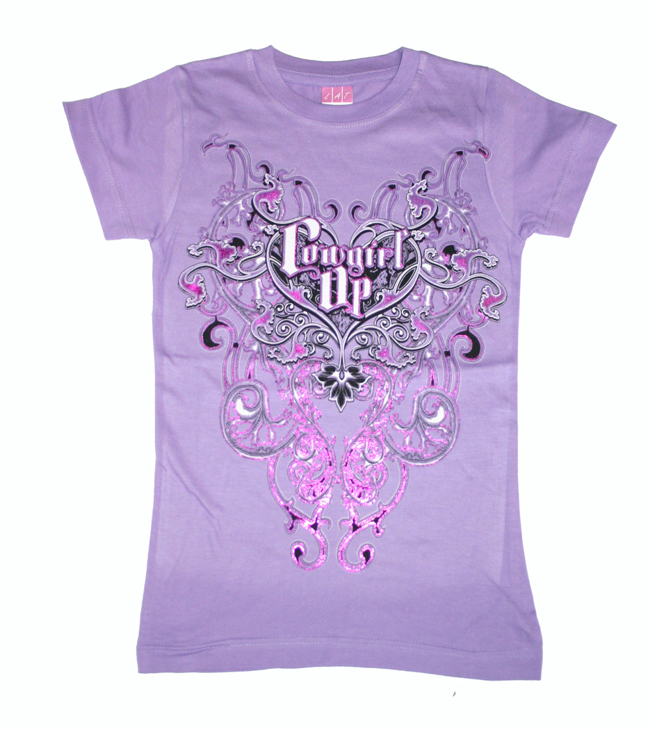 Cowgirl Up Shirt Lila