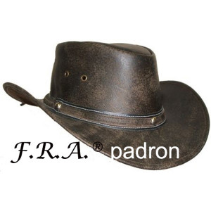 F.R.A. Australische leren hoed "Padron"