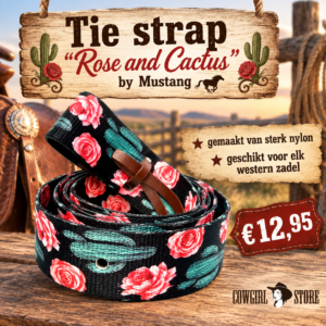 Tie Strap Rose and Cactus van Mustang